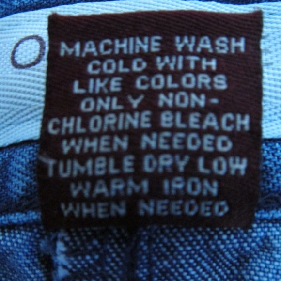 SONOMA WOMEN'S SIZE 8 JEAN SHORTS MED BLUE STONE WASHED DENIM HIGH WAIST 80'S - Picture 8 of 8